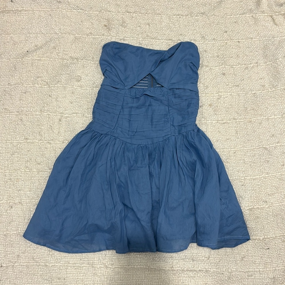 Blue Princess Polly Mini Dress